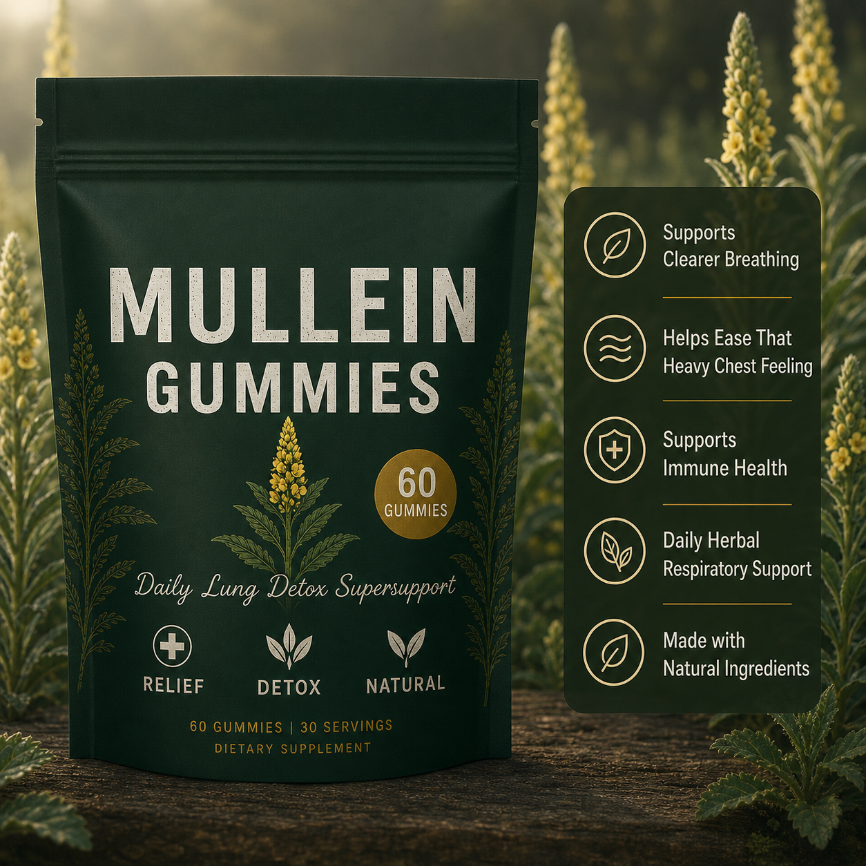 Fira Mullein Gummies
